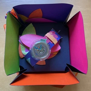 SWATCH WATCH PWZ103 VERUSCHKA 1991 SPECIAL GREAT ITEM - Picture 1 of 10