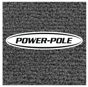 POWER POLE FISHING BASS BOAT CARPET DECALS GRAPHICS BONUS DECAL!! FREE SHIPPING - Picture 1 of 5