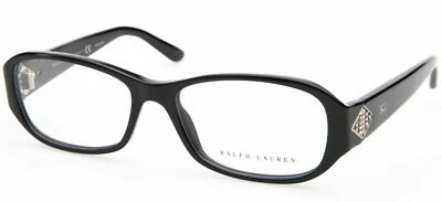 NUEVO POLO RALPH LAUREN RL 6095B 5001 GAFAS NEGRAS AUTÉNTICAS RX 52-16-130 MM Foto 1 de 4