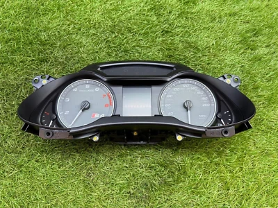 Audi A4 S4 2010 2011 2012 cuadro de instrumentos velocímetro montaje fabricante de equipos originales 131 k millas Foto 1 de 4