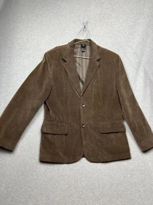 Claiborne Corduroy Sport Blazer Mens 40S Simple Holiday 70s Casual Office - Image 1 of 4