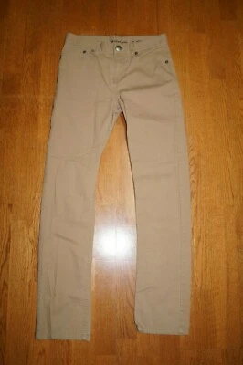 JEANS CALVIN KLEIN JOVEN DAMA VAQUEROS AJUSTADOS BEIGE TALLA 14 TOPO USADOS EN EXCELENTE CONDICIÓN Foto 1 de 4