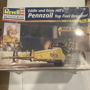 Revell Eddie and Ercie Pennzoil  Top Fuel Dragster  Kit #85-7650 Factory Sealed - Picture 1 of 5