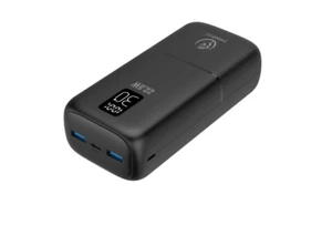 Rebeltec power bank P30 LCDPD 22,5W 30000mAh 30W czarny - Zdjęcie 1 z 6
