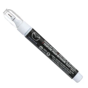 Mazda CX5 2 3 5 6 MX5 RX Touch Up Paint Pen Crystal White Pearl 41K OE 00009241K - Picture 1 of 3