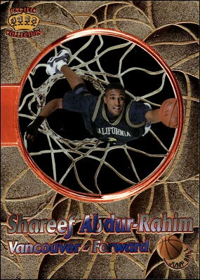 Pacific Power #JB-1 1996 Shareef Abdur-Rahim novato Vancouver Grizzlies Foto 1 de 2