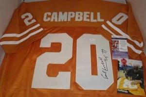 Earl Campbell signed Texas Longhorns jersey - JSA Authentic - '77 Heisman Winner - Picture 1 of 1