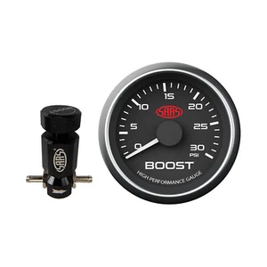 SAAS Turbo Adjustable Boost Controller + Diesel Boost Gauge Black Face 0-30PSI - Picture 1 of 11