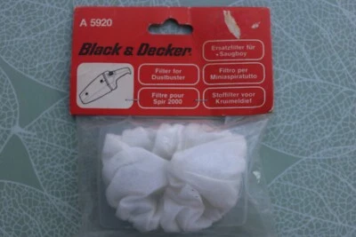 Black & Decker Saugboy Ersatzfilter A 5920 OVP - Bild 1 von 4