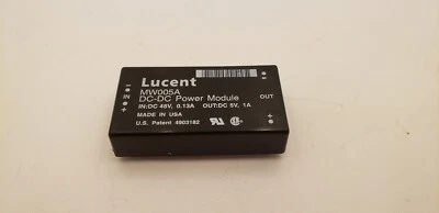 LUCENT MW005A DC-DC POWER MODULE, OUT: DC 5V 1A, IN: DC 48V 0.13A, NNB - Image 1 of 3