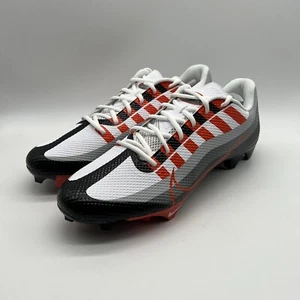 NIKE VAPOR EDGE SPEED 350 BLACK TEAM ORANGE FOOTBALL CLEATS DV0780-001 SIZE 12 - Picture 1 of 6