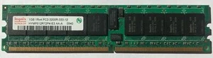 Hynix Korea 04 1GB 1Rx4 PC2-3200R-333-12 HYMP512R72P4-E3 AA-A 0540 Free Shipping - Picture 1 of 2