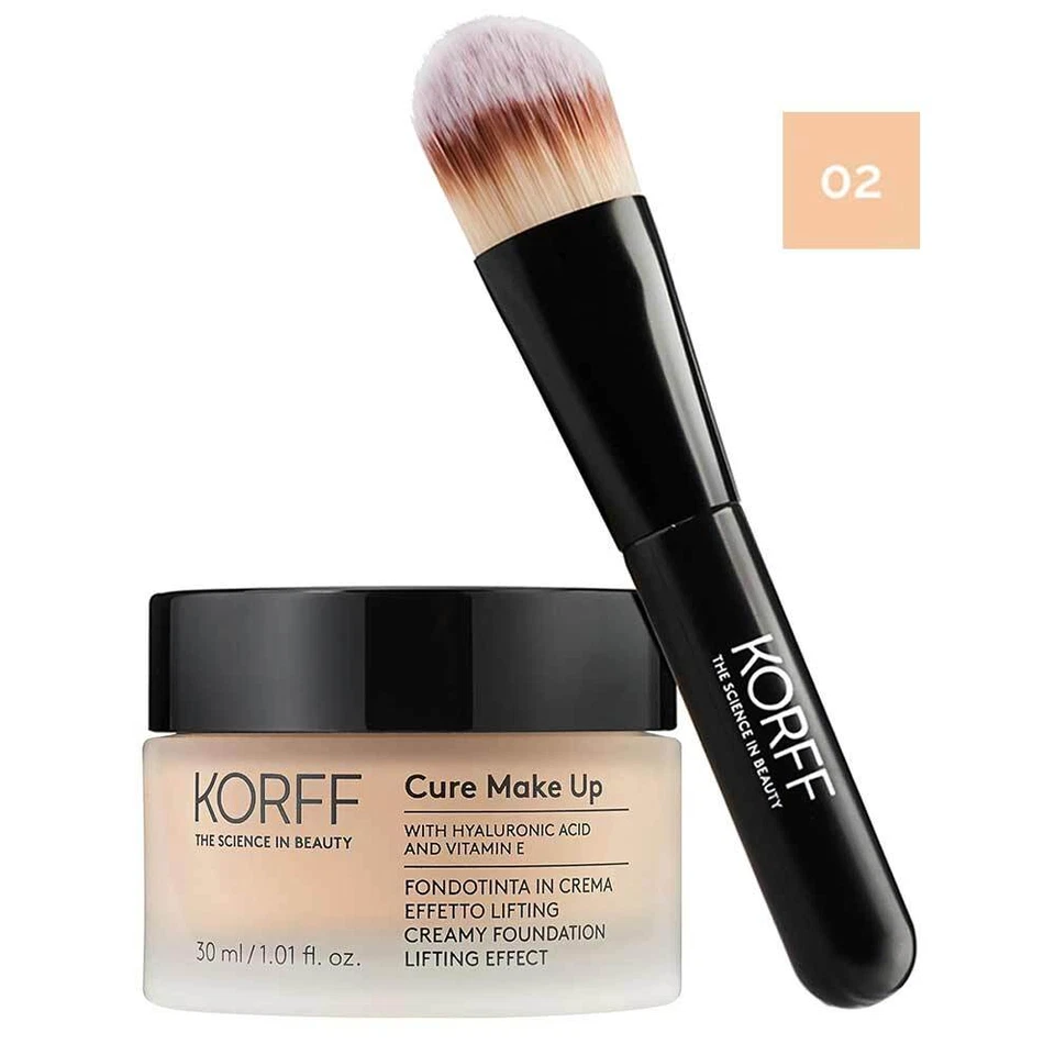 Korff Cure Make Up - Fondotinta in Crema Effetto Lifting N. 02, 30ml + Pennello - Immagine 1 di 1