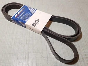 Genuino GM Serpentine Belt ACDelco 88932948 FABRICANTE DE EQUIPOS ORIGINALES 8K991 NUEVO - Imagen 1 de 3