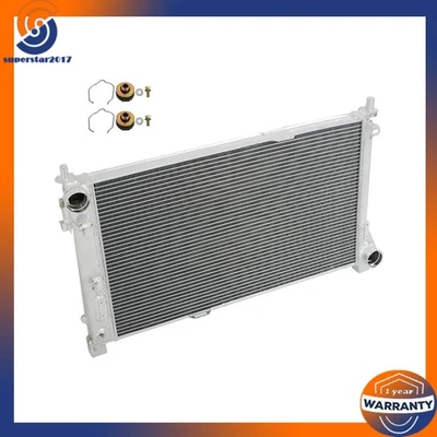 Radiador 3 filas aluminio 42 mm para Mercedes Benz C230 C240 C280 Foto 1 de 4