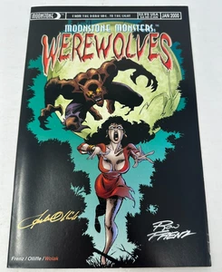 Moonstone Monsters: Werewolves 2000 Ron Frenz Moonstone signiert [sehr guter Zustand/NM] - Bild 1 von 3