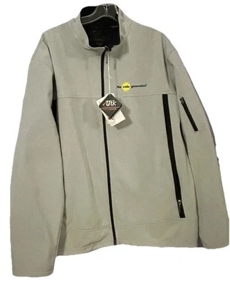 North End Three-Layer Fleece Soft Shell Jacket Natural Stone XL - Image 1 of 4