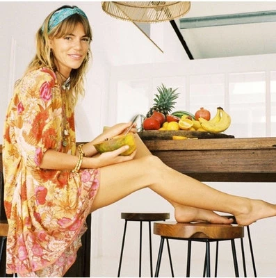 Vestido Spell & the Gypsy Collective Siren Song estampado caléndula talla pequeña Foto 1 de 4