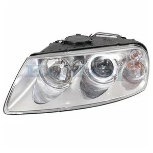 For 04-07 Touareg Front Headlight Headlamp Halogen Head Light w/Bulb Driver Side - Picture 1 of 6