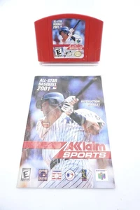 All Star Baseball 2001 Nintendo 64, N64, probado, usado, con manual, (carrito rojo) - Imagen 1 de 4