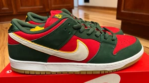 Nike SB Dunk Low Pro PRM Seattle Supersonics FZ1287 300 Men's Size 16 - Picture 1 of 10