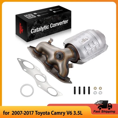 Conversor catalítico Bank 2 para 2007-2017 Lexus ES350 Toyota Camry Avalon 3.5L - Imagem 1 de 4