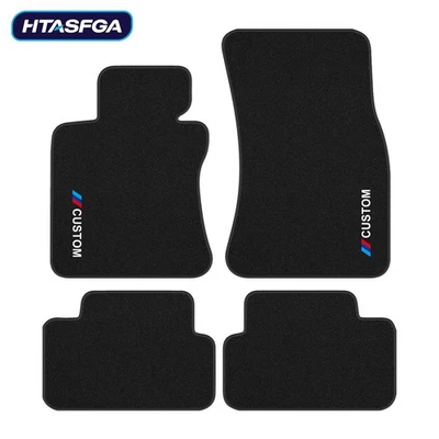 Tapete de luxo veludo tapetes forros M6 LOGOTIPO para BMW M6 E63 2005-2010 - Imagem 1 de 4