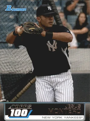Tarjeta Bowman Topps 100 #TP58 2011 Jesús Montero Foto 1 de 2