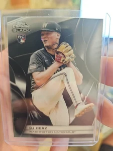 2025 Topps Chrome Black - DJ Herz #67 (RC) - Picture 1 of 2