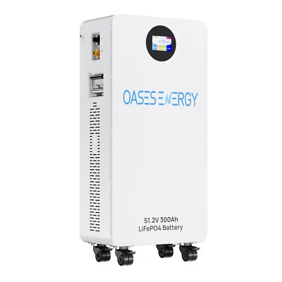 GLCE ENERGY 48V 300Ah LiFePO4 Lithium Battery for Solar RV Marine LOT