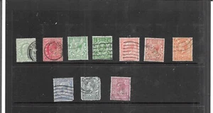 GREAT BRIAIN 1902-1912. KING GEORGE AND KING EDWARD. FINE USED . AS PER SCAN. - Picture 1 of 3