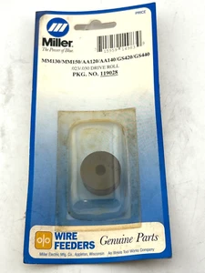 NEU OEM Miller 119028 Antriebsrolle V-Nut Kombination 0,023-030 mm AA GS - Bild 1 von 2