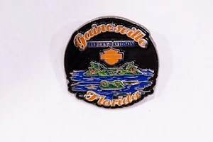 HARLEY DAVIDSON GAINESVILLE FLORIDA GATOR PIN - Picture 1 of 2