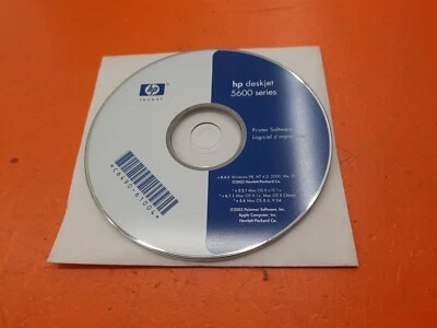 ⭐️⭐️⭐️⭐️⭐️ HP Deskjet 5600 Series CD-ROM Install Disc 2003 - Image 1 of 2