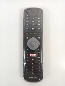 Genuine Philips Remote TV 398GR08BEPHN0018CR (NETFLIX BUTTON) - Picture 1 of 6
