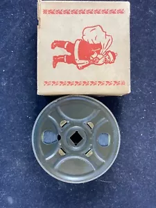 Vintage Weihnachtsmann Cartoon "Santa Claus Is Coming" mit Box - Bild 1 von 6