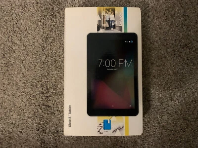 SLATE AQT80 Android 8-inch Black Tablet - 16GB - 4G WiFi - Sprint Network (NIB) - Image 1 of 4