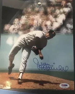 Juan Marichal Signed 8x10 Photo PSA/DNA Certified Autograph Rare HOF Auto - Picture 1 of 3