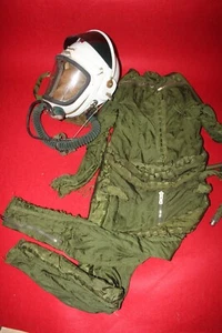 Casco de vuelo de piloto de combate 1# traje de mosca a presión 1# (incluidas las tarifas de EE. UU.) - Imagen 1 de 10