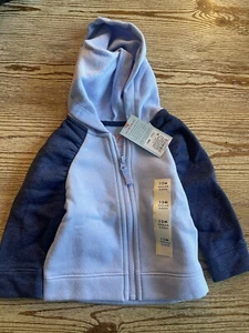 Cat & Jack Full Zip Hoodie Jacket 12M - Picture 1 of 2
