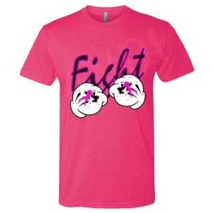 🔥 Camiseta Lucha Para Hombres Unisex Concienciación sobre el Cáncer de Mama Octubre Cinta Rosa Disney - Imagen 1 de 18