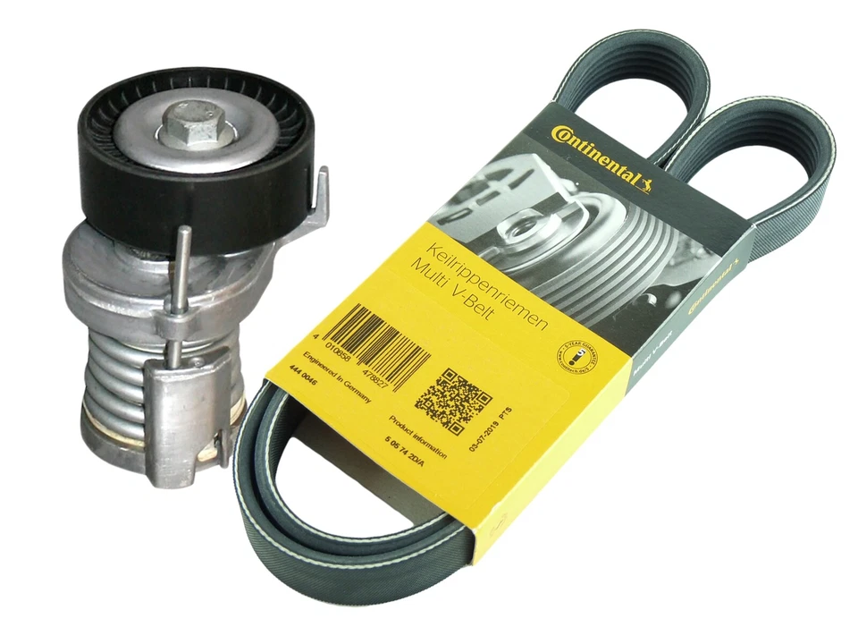 CONTI Keilrippenriemen+Spanner VW Lupo Polo SKODA SEAT Arosa 1.0 1.4 1.6 m.Klima - Bild 1 von 1