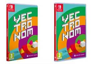 Vectronom Inc Sleeve Nintendo Switch Red Art Games Limited Run 2200 WW Sealed - Picture 1 of 8