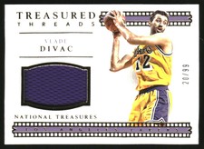 2015-16 Panini National Treasures Treasured Threads #30 Vlade Divac Jersey /99