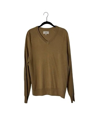 Jack Spade Mens Sweater Elbow Patch Sleeve 100% Wool Casual Preppy Size Medium - Image 1 of 4