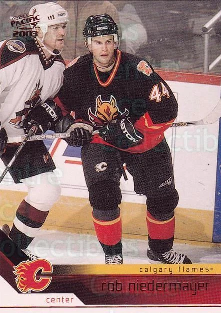 2002-03 Pacific Red #58 Rob Niedermayer - Image 1 of 1