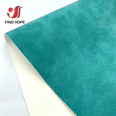Faux Suede SheepSkin PU Leather Fabric Waterproof Sewing Bag Sofa DIY Material - Image 1 of 4