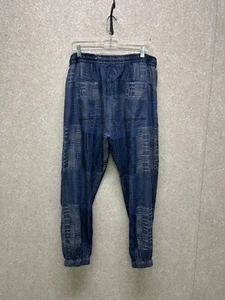 Johnny Was Luisa Embroidered Jogger - B64722B7 Parachute Pants Drawstring Waist - Picture 1 of 7
