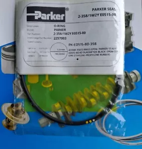 O-RING SEAL PARKER 2-358/1W2Y E0515-80 EPDM 142,24mm 5,33mm 2257003 225-7003 - Picture 1 of 3