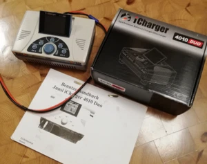 wNuovo JUNSI iCharger 4010 Duo caricabatterie 2x1400W, 1-10S caricabatterie LiPo con bilanciatore - Foto 1 di 10